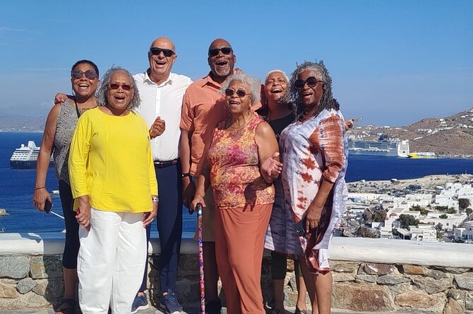 Mykonos: Small Group Tour for Cruise Passengers —Port Pickup - Port pickup and the cruise-day details