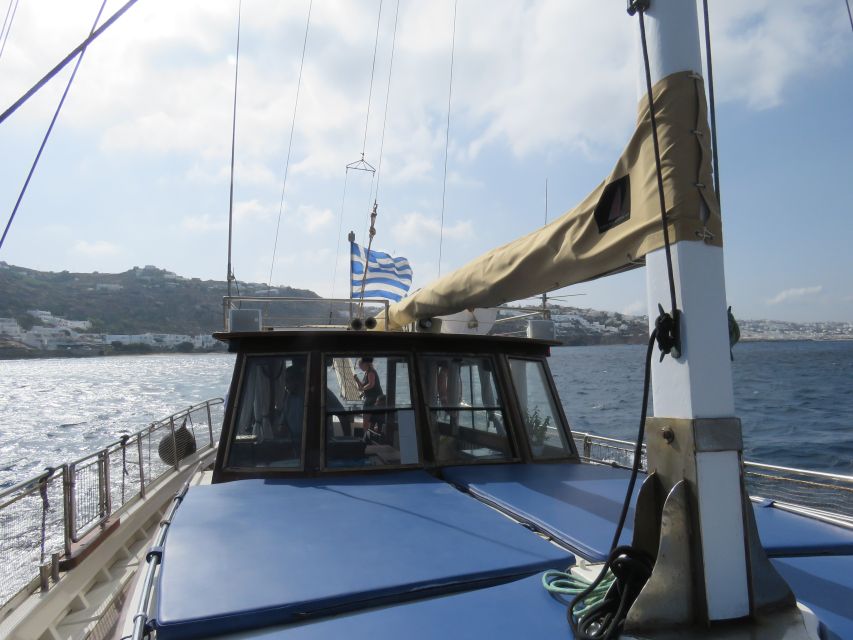 Mykonos: South Beaches Cruise - Food, wine, and the social side of the boat