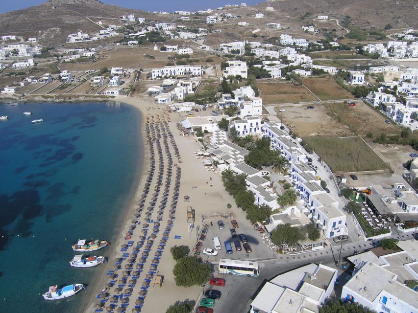 Mykonos: South Coast Cruise - Super Paradise, from swim stop to party beach