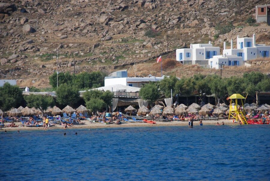 Mykonos: South Coast Cruise - Starting at Ornos and tracing the south coast
