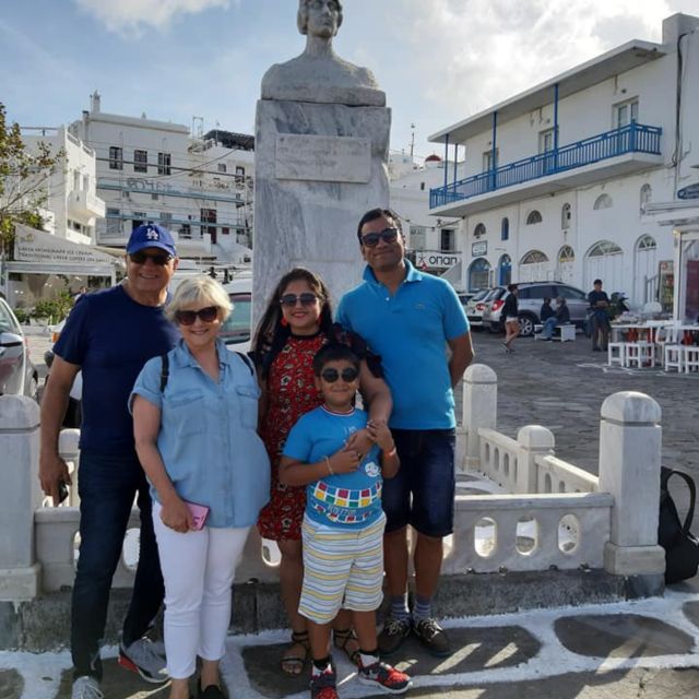 Mykonos Walking Tour - The five windmills and the best photo stop