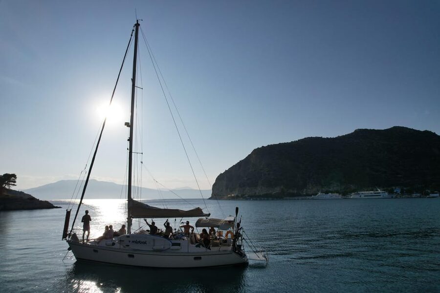 Nafplio Sun Sail Cruises | Semi-Private Half Day | With Meal - The ride toward Xiropigado