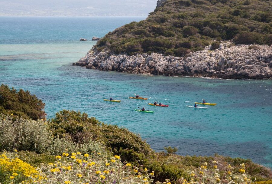 Navarino Bay: Sea Kayaking with Lunch - Swimming, snorkeling, and the beach picnic