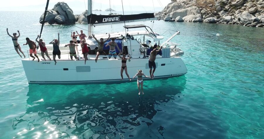 Naxos: Catamaran Cruise with Swim Stops, Food, and Drinks - What happens when the weather turns