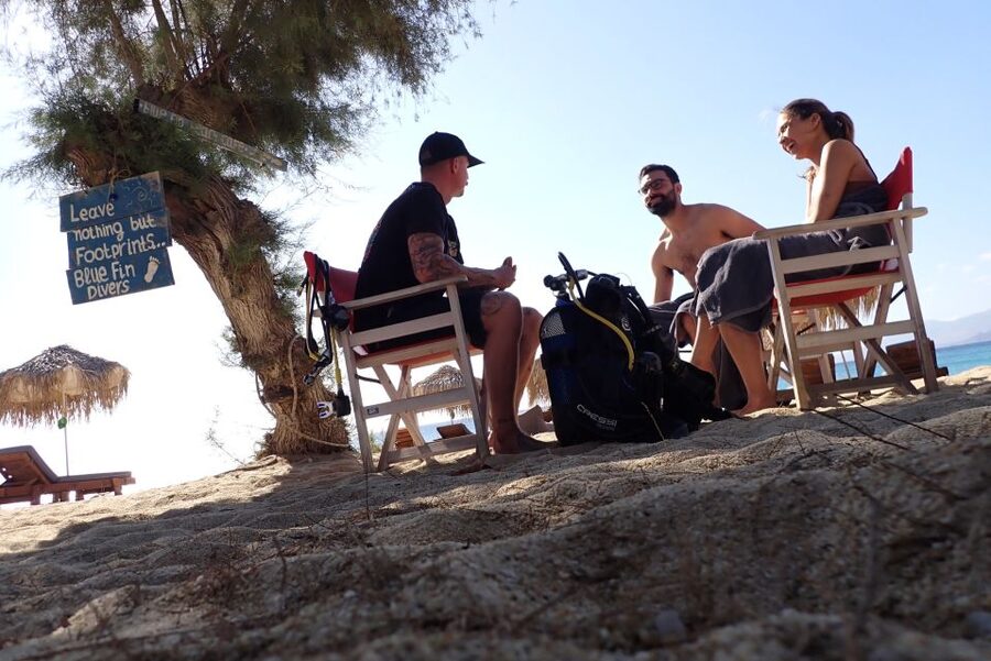 Naxos: Discover Scuba Diving - Your first experience diving - The 35-minute briefing: your first lesson on land