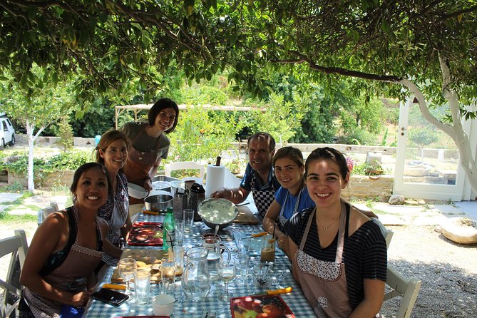 Naxos:Half-day cooking class at Basiliko - A generous meal with local wine