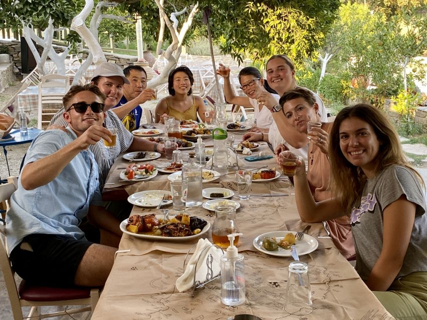 Naxos: Half-Day Cooking Class at Basiliko Family Tavern - The Family-Style Meal at Basiliko