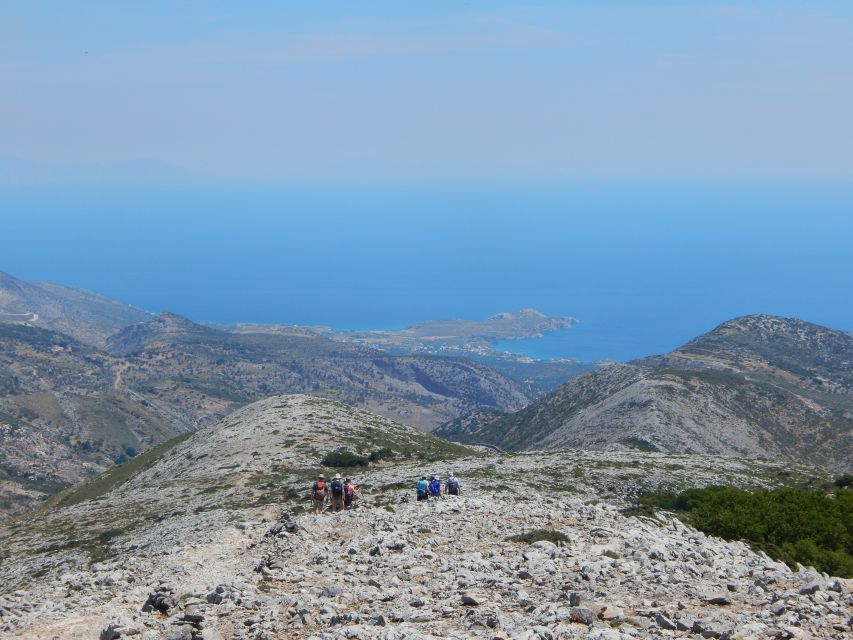 Naxos: Hike to the Top of Mount Zas with a Guide - From dirt track to rocky limestone