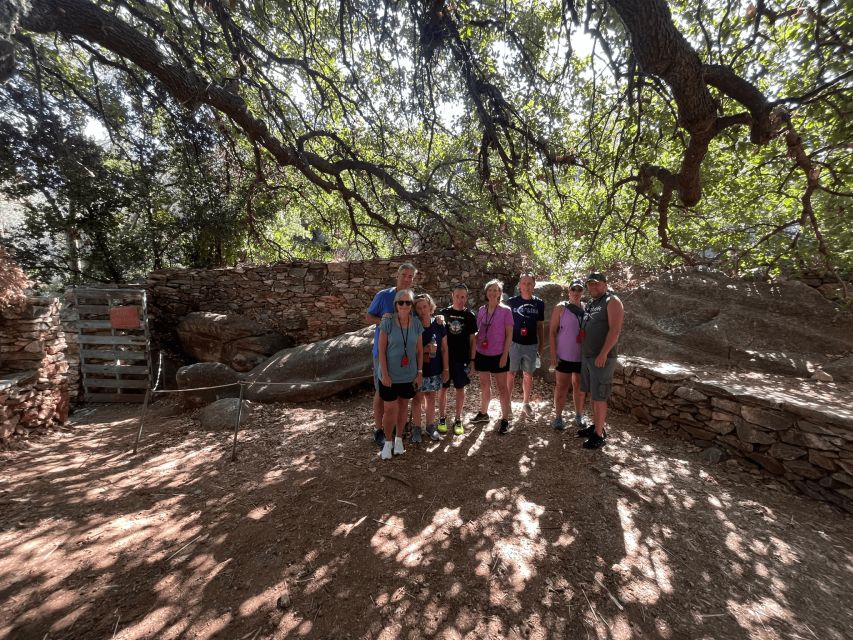 Naxos: Private E-Bike Tour with Farm Lunch - Setting out through Melanes Valley