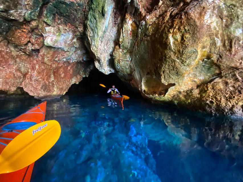 Naxos: Rhina Cave and Coastline Sea Kayaking Tour - What happens when the weather changes