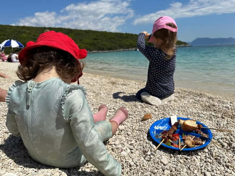 Nydri: Island Hopping Boat Cruise with Beach BBQ Lunch - What the crew adds to the experience
