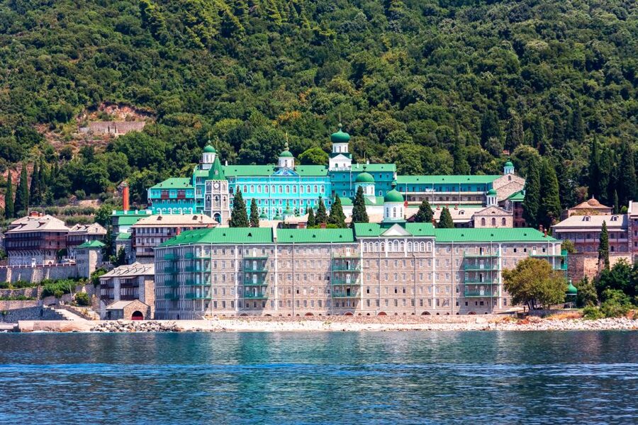 Ouranoupoli: Mount Athos Cruise with Ammouliani Island Visit - Skites, arsanades, and the human scale of the peninsula