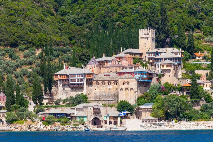 Ouranoupoli: Mount Athos Cruise with Ammouliani Island Visit - Watching for dolphins without counting on them