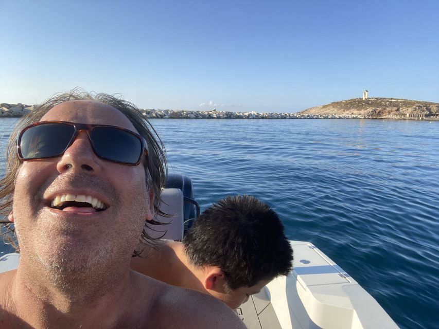 Paros: Catamaran Cruise with Swimming, Meal and Drinks - Despotiko, Tsimindiri and a swim in turquoise water