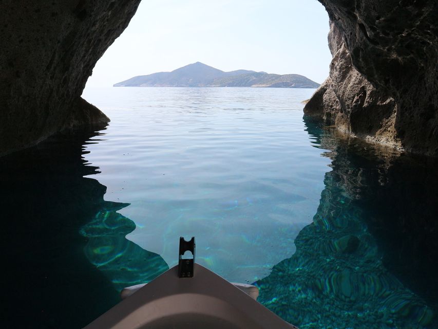 Paros: Full-Day Small Boat Rental with Self-Driving - Caves and Spilia Fano by small boat
