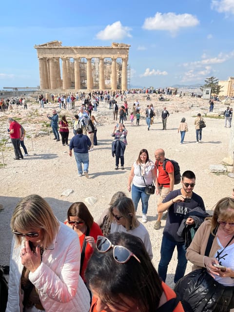 Parthenon & Acropolis Guided Tour in Spanish -Option Tickets - Entering through the Propylaea