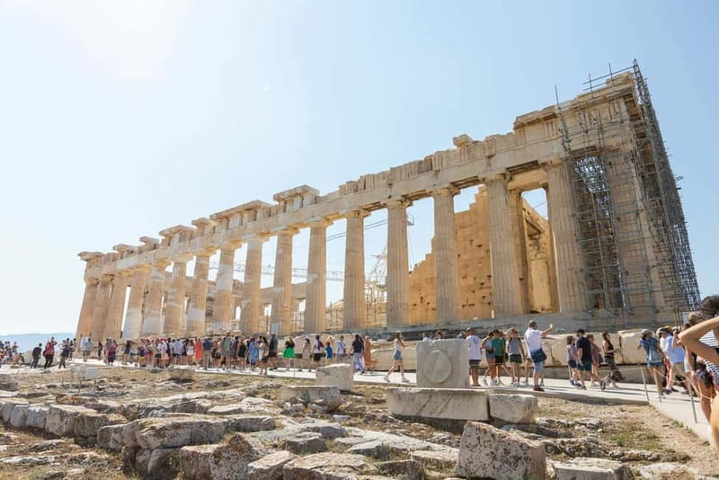 Parthenon & Acropolis Museum with Audio or Live Tour Option - Key points before you book
