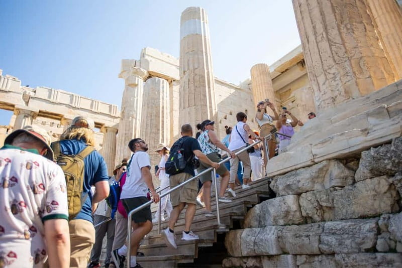 Parthenon & Acropolis Museum with Audio or Live Tour Option - The Parthenon, Erechtheion, and views across Athens