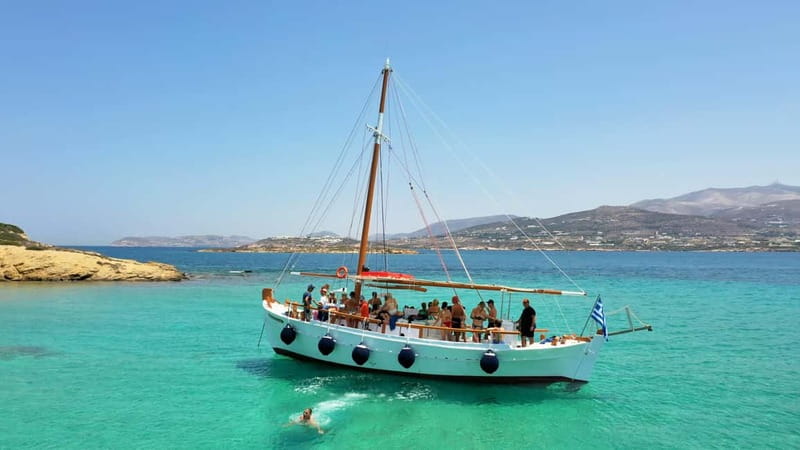 Pounta: Paros & Antiparos Cruise, Swimming & Seafood Lunch - Key points to know before booking