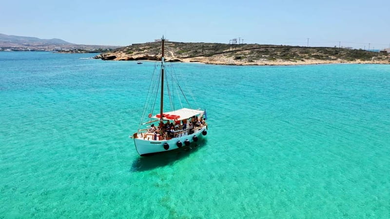 Pounta: Paros & Antiparos Cruise, Swimming & Seafood Lunch - What this Pounta cruise is really like