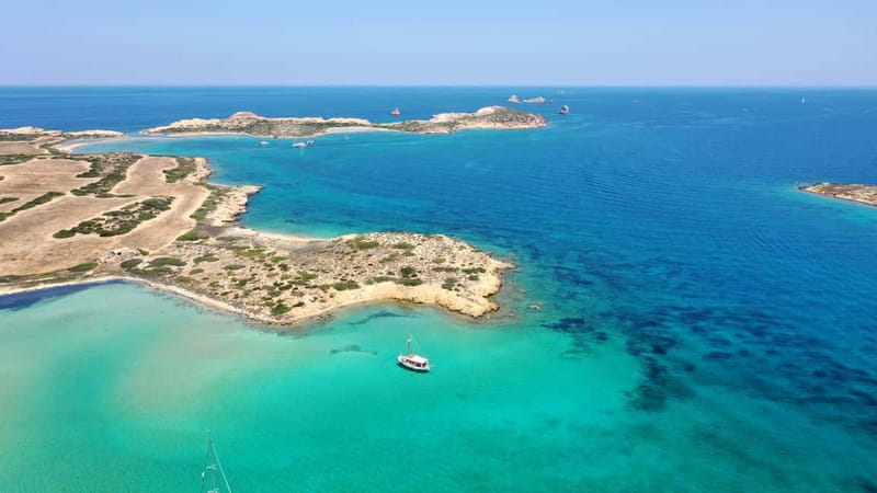 Pounta: Paros & Antiparos Cruise, Swimming & Seafood Lunch - Panagia Faneromeni and the rocky reef