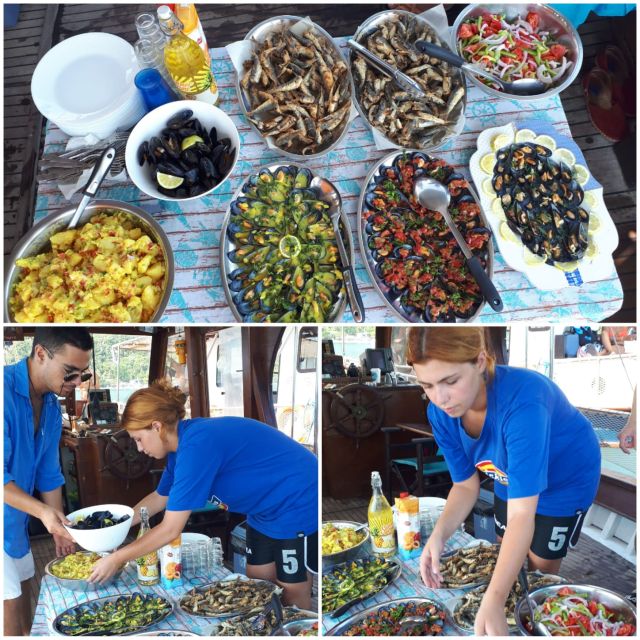 Preveza: Dolphin Watching Cruise with Lunch and Drinks - Finding dolphins beside the boat