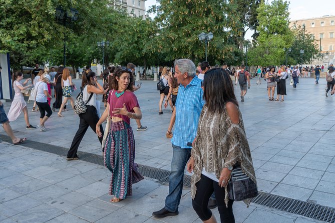 Private Athens By Night Food Tour & Wine Tasting of 5 Varieties - Monastiraki begins with a proper souvlaki