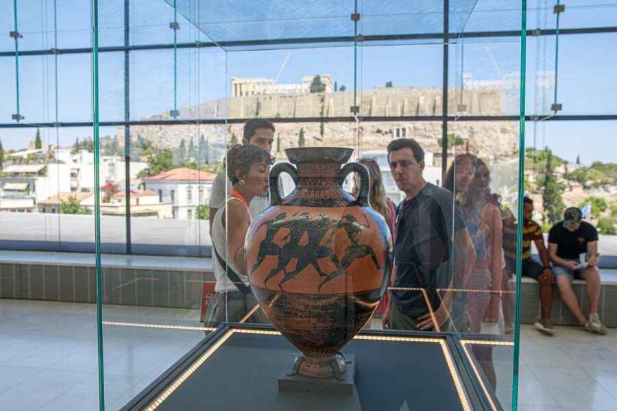Private Guided Tour: Athens, Acropolis and Acropolis Museum - Entering the Acropolis from the south slope