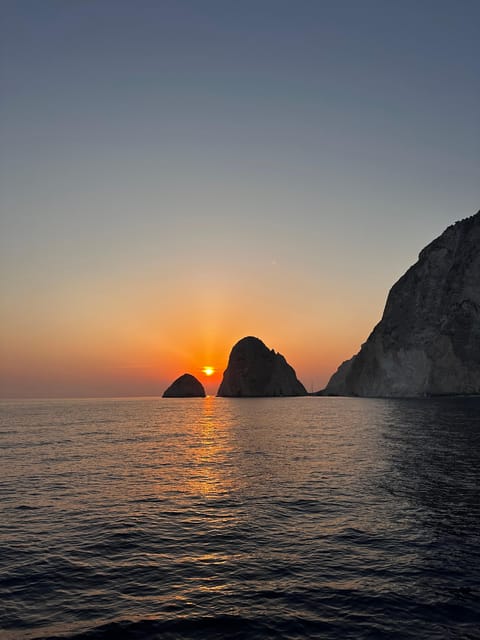 Private Sunset Cruise at Mizithres - A three-hour evening on Zakynthos’s western coast