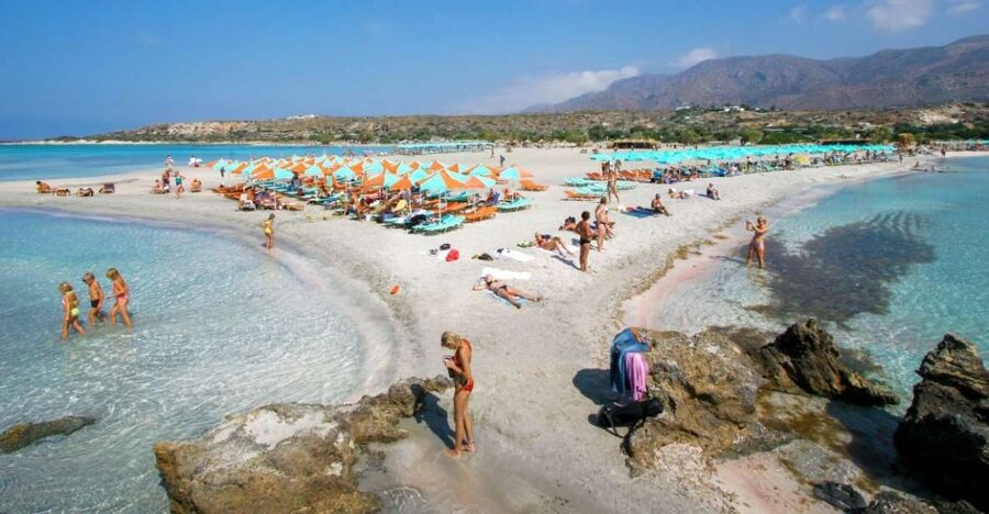Rethymno: Elafonisi Day Trip with Balos Lagoon Photo-Stop - The 8-kilometer ride toward Cape Vouxa