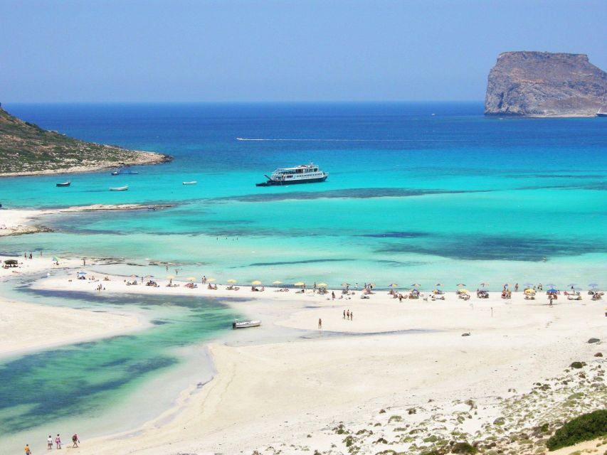 Rethymno: Gramvousa & Balos Lagoon Day Trip with Boat Ticket - Boarding at Kissamos for the Gramvousa cruise