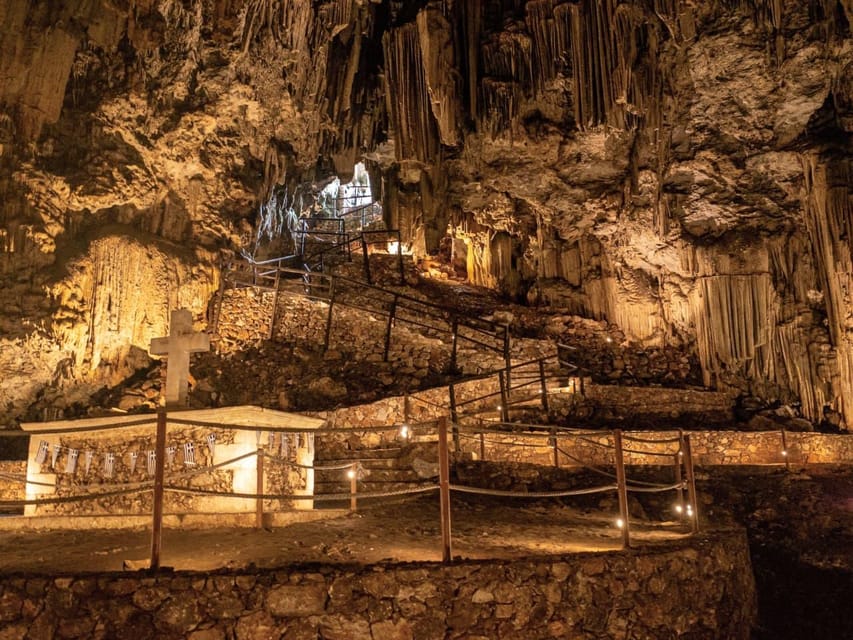 Rethymno: Melidoni Cave and Arkadi Monastery Half-Day Trip - Pickup from Rethymno and nearby resorts