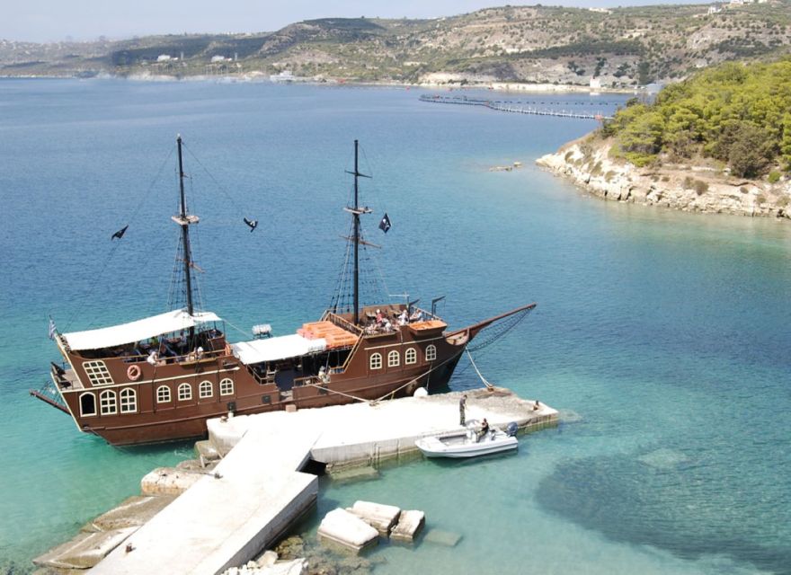Rethymno: Mini Pirate Boat Cruise with Swimming Stop - Snacks, drinks, and the real value of $41