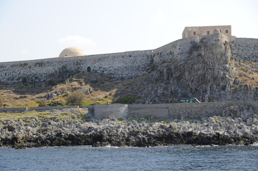 Rethymno: Pirate Boat Cruise with Swimming Stops - Returning past the Kefalas caves