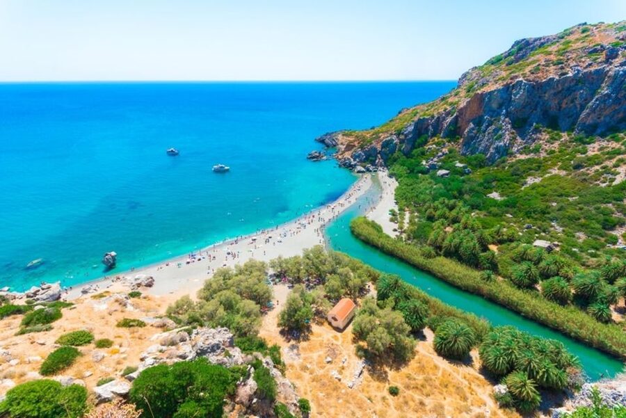 Rethymno: Preveli Beach Damnoni Beach Kourtaliotiko Day Trip - Damnoni Beach gives you the first swim