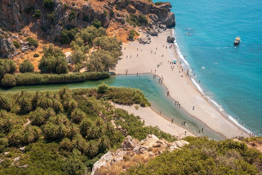 Rethymno: Preveli Beach Damnoni Beach Kourtaliotiko Day Trip - The return through Kotsifou Gorge