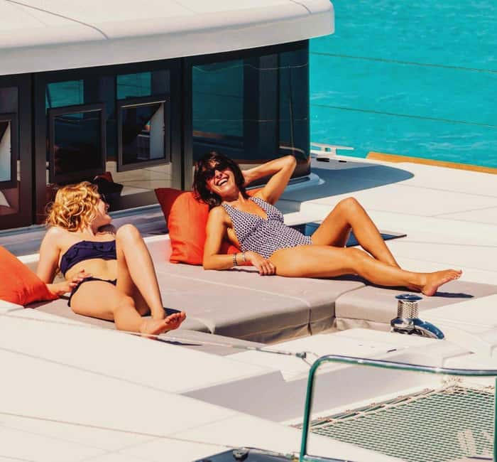 Rethymno: Sailing Catamaran Cruise with Meal & Drinks - The 105-minute sail along Crete’s north coast