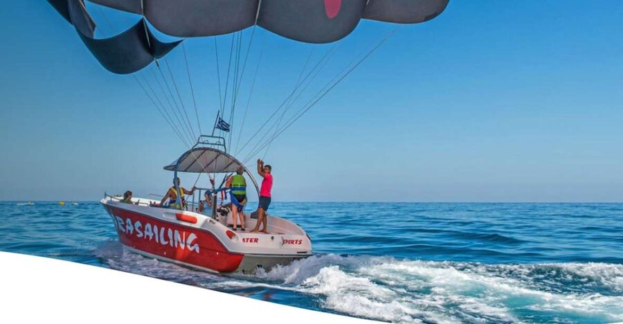 Rethymno Town: Sea Watersports Activities on the Beach - What the 10 to 15 minutes really means