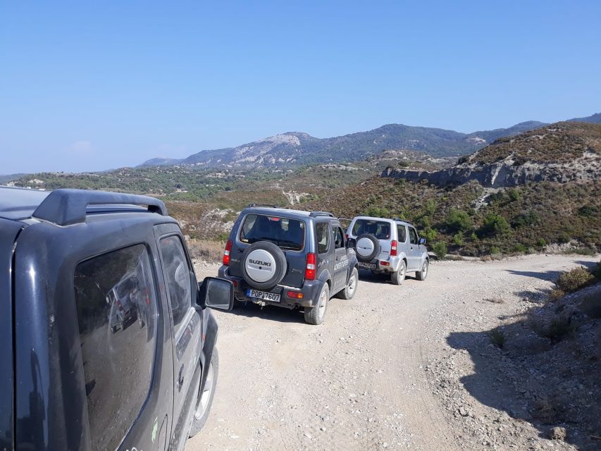 Rhodes: 4x4 Self-Drive Jeep Tour with Pickup in the North - What the $88 price really buys you