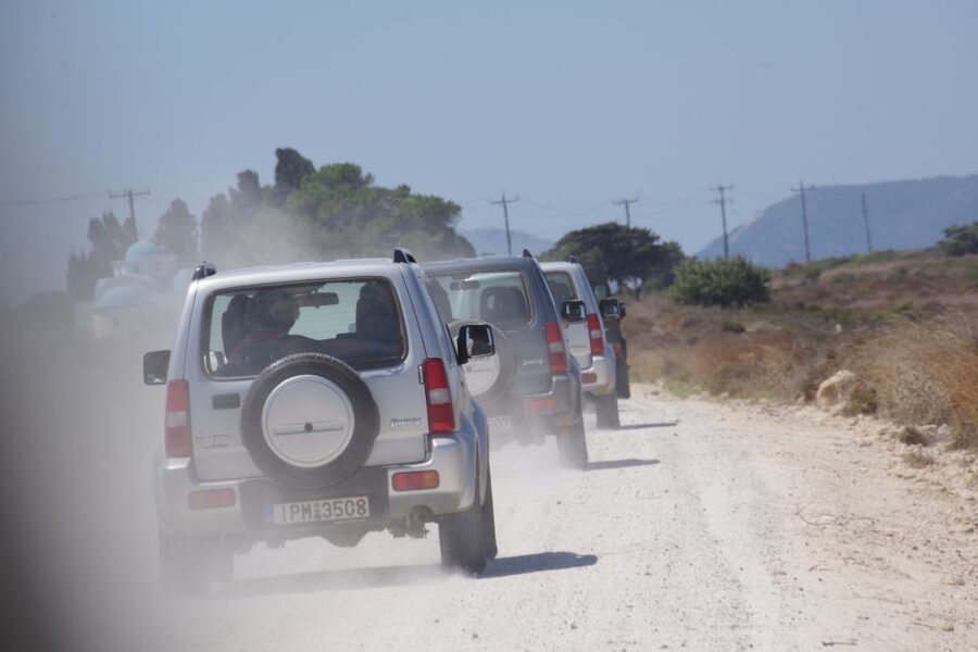 Rhodes: 4x4 Self-Drive Jeep Tour with Pickup in the North - Sharing the Suzuki Jimny or paying for privacy