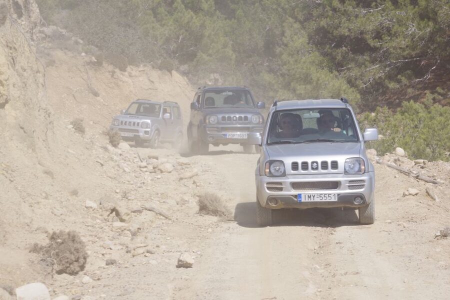 Rhodes: 4x4 Self-Drive Jeep Tour with Pickup in the North - Saint Soula and the return through the interior