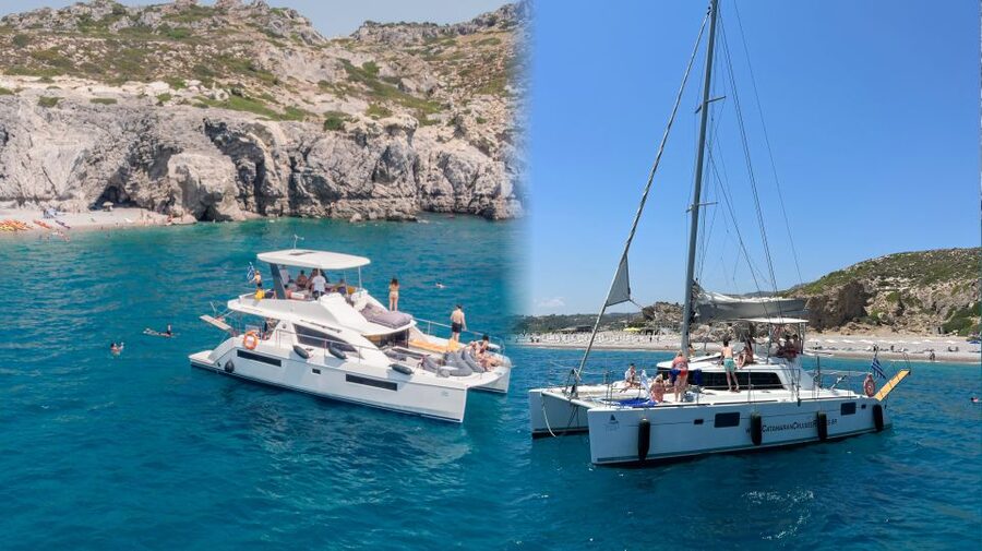 Rhodes: All-Inclusive Catamaran Cruise with Lunch and Drinks - Sailing or power: which should you book?
