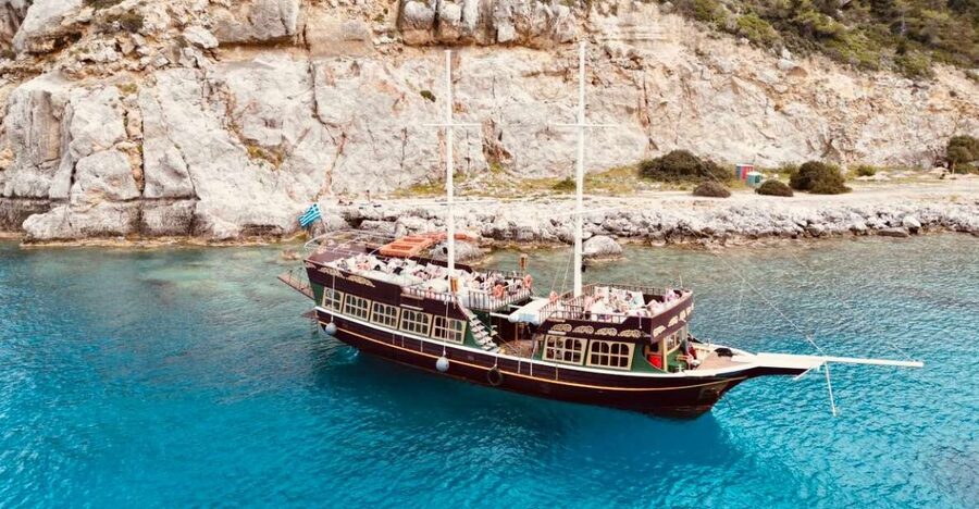 Rhodes: All Inclusive Day Cruise with BBQ & Unlimited Drinks - Starting at Mandraki Harbour before 10:00 AM