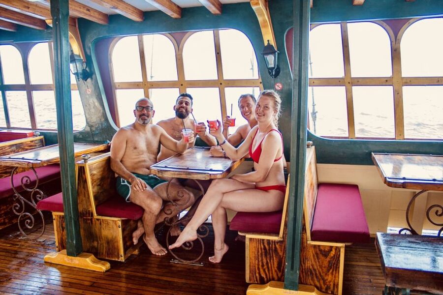 Rhodes: All Inclusive Day Cruise with BBQ & Unlimited Drinks - Kallithea Springs: your first swim