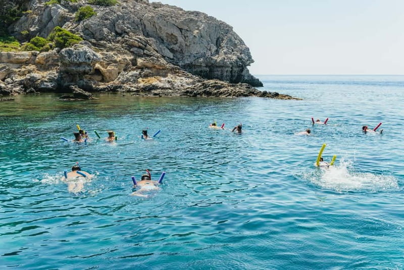Rhodes: Anthony Quinn, Ladiko and Caves All-Inclusive Cruise - Traganou Caves, a swim into the rock