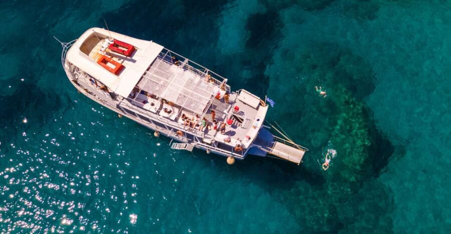 Rhodes: Bay to Bay Swim Cruise with Greek Buffet and Wine - Anthony Quinn Bay and the final swim