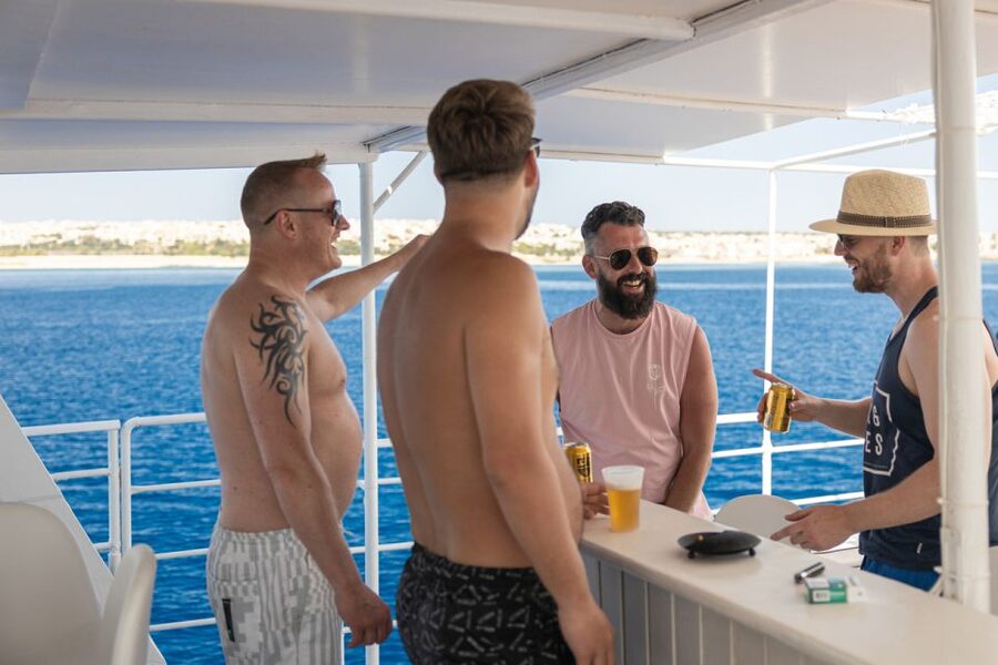 Rhodes: Bay to Bay Swim Cruise with Greek Buffet and Wine - Is $69 good value in Rhodes?