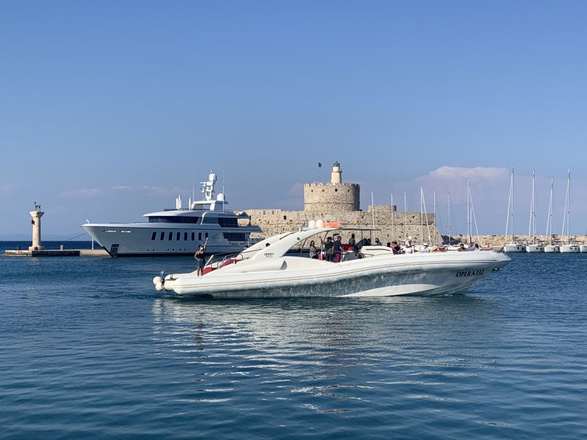 Rhodes: Beach Cruise with Swimming, Meal, & Unlimited Drinks - Is the Opera comfortable for families and solo visitors?