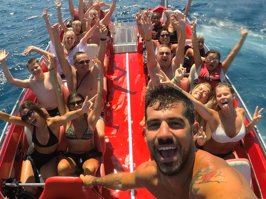 Rhodes: Beaches Trip by Jet Boat with Snorkeling and Drinks - Santa Marina: a second chance to swim