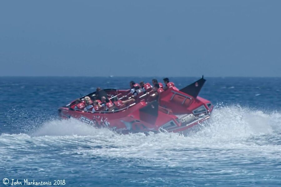 Rhodes: Beaches Trip by Jet Boat with Snorkeling and Drinks - The fast ride: excitement with a wet edge